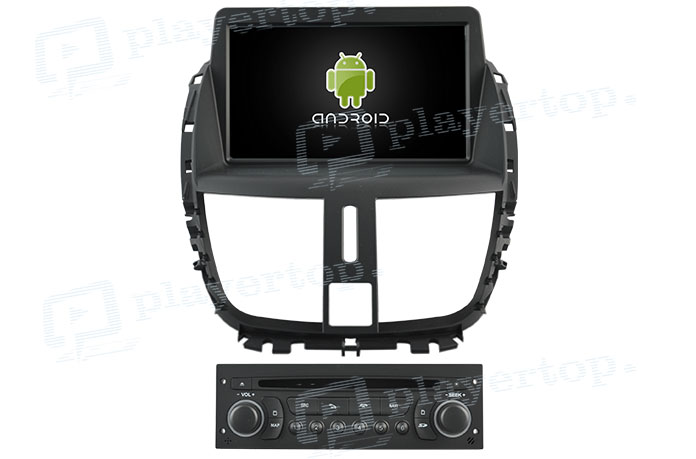 Autoradio GPS pour 207